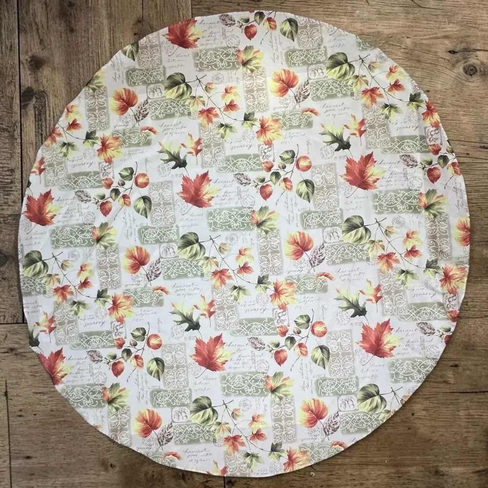 Tablecloth Autumn Fall Harvest Round 69